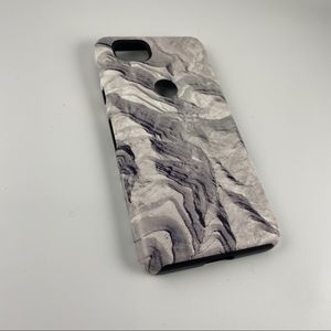 Google Earth Live Pixel 2 case, marble, 2 layers
